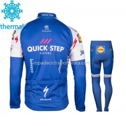 Invierno Maillot y Culotte Largos 2017 Quick-Step Floors Niños M001