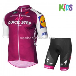 Maillot y Culotte Corto 2017 Quick-Step Floors Niños M003