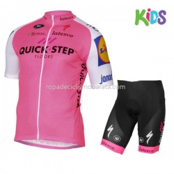 Maillot y Culotte Corto 2017 Quick-Step Floors Niños M004
