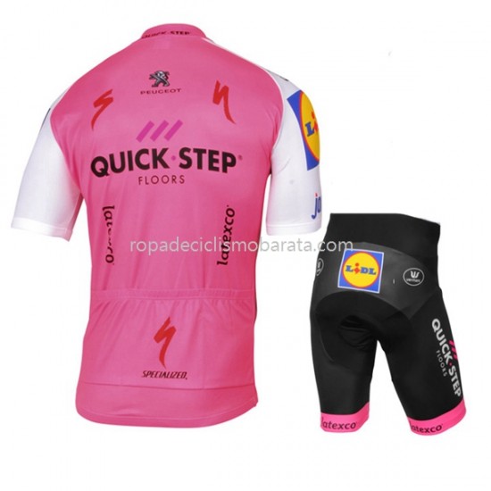 Maillot y Culotte Corto 2017 Quick-Step Floors Niños M004