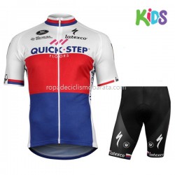 Maillot y Culotte Corto 2017 Quick-Step Floors Niños M007