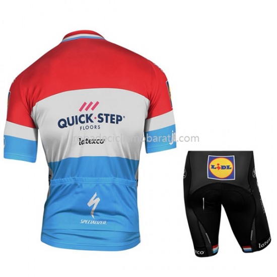 Maillot y Culotte Corto 2017 Quick-Step Floors Niños M008