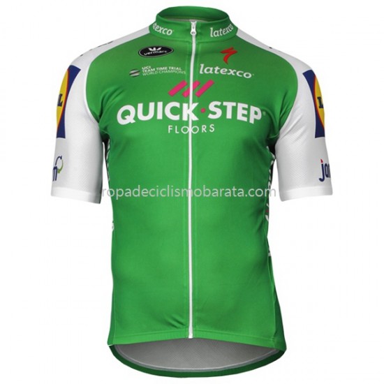 Maillot y Culotte con Tirantes 2017 Quick-Step Floors M002