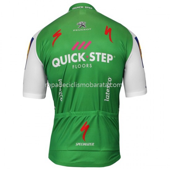 Maillot y Culotte con Tirantes 2017 Quick-Step Floors M002