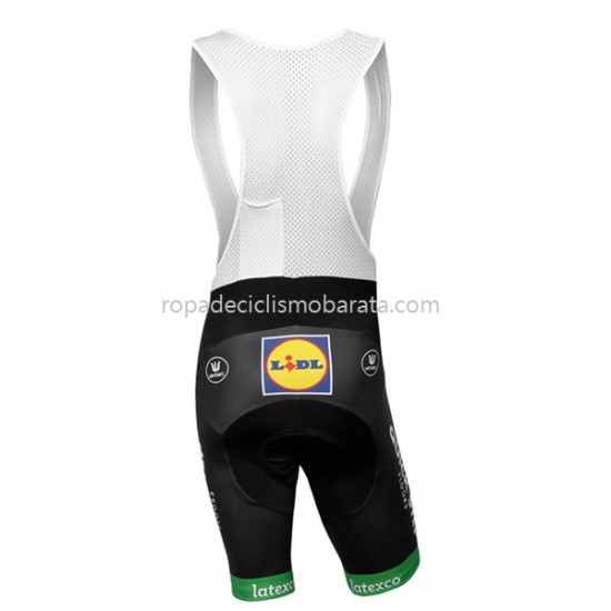 Maillot y Culotte con Tirantes 2017 Quick-Step Floors M002