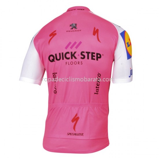 Maillot y Culotte con Tirantes 2017 Quick-Step Floors M004
