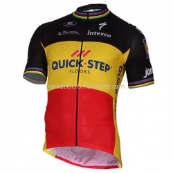 Maillot y Culotte con Tirantes 2017 Quick-Step Floors M006