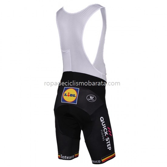Maillot y Culotte con Tirantes 2017 Quick-Step Floors M006