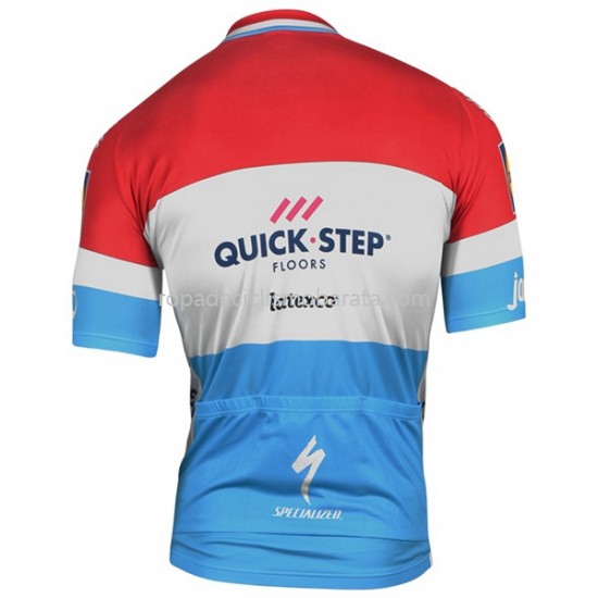 Maillot y Culotte con Tirantes 2017 Quick-Step Floors M008