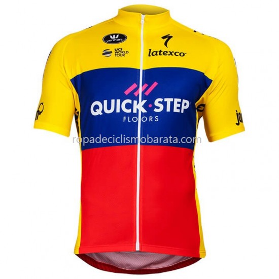 Maillot Manga Corta 2018 Quick Step M007