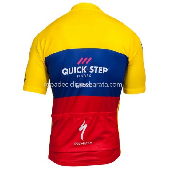Maillot Manga Corta 2018 Quick Step M007