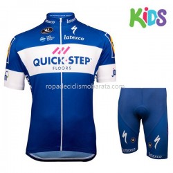 Maillot y Culotte Corto 2018 Quick Step Floors Niños M001