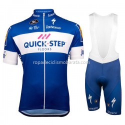 Maillot y Culotte con Tirantes 2018 Quick Step Floors M001