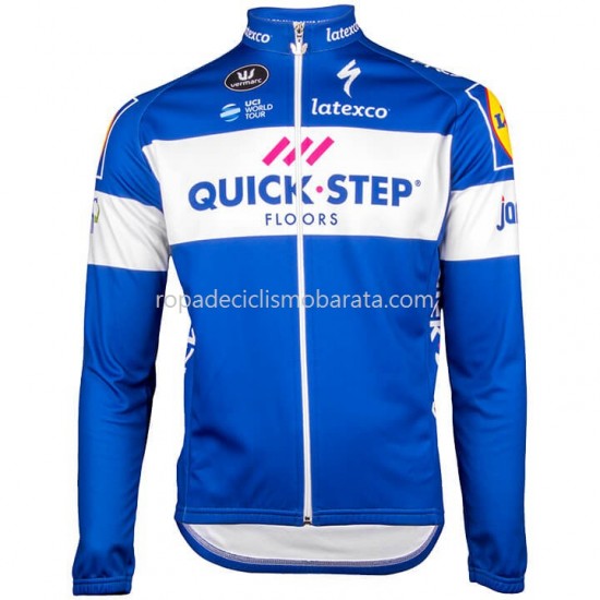 Maillot Manga Larga 2018 Quick Step Floors M001