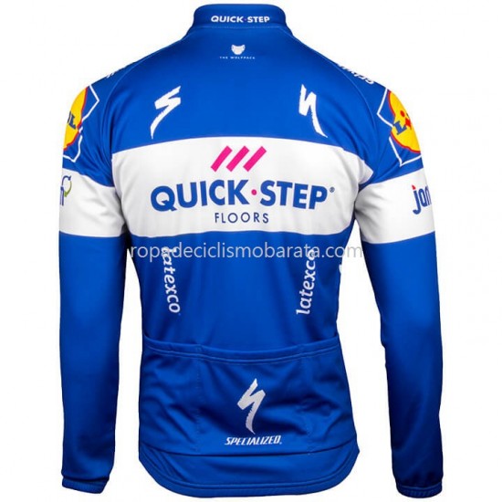 Maillot Manga Larga 2018 Quick Step Floors M001