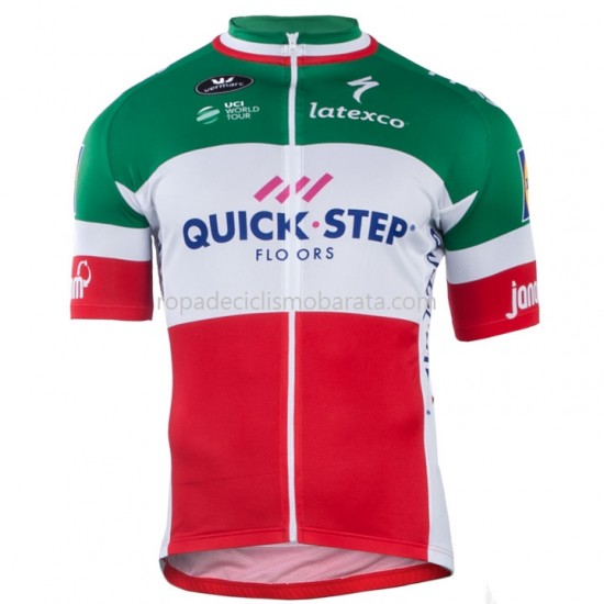 Maillot y Culotte con Tirantes 2018-2019 Quick-Step Floors M002