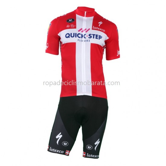 Maillot y Culotte con Tirantes 2018-2019 Quick-Step Floors M003