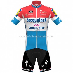 Maillot y Culotte con Tirantes 2020 Quick-Step Floors M002