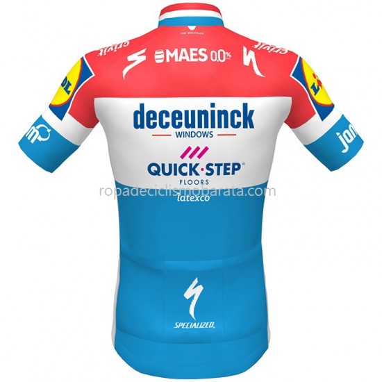 Maillot y Culotte con Tirantes 2020 Quick-Step Floors M002