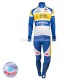 Invierno Maillot y Culotte Largos con Tirantes 2018 Sport Vlaanderen-Baloise M001