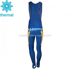 Invierno Maillot y Culotte Largos con Tirantes 2018 Sport Vlaanderen-Baloise M001