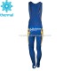 Invierno Maillot y Culotte Largos con Tirantes 2018 Sport Vlaanderen-Baloise M001