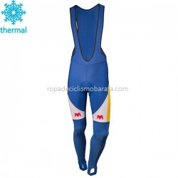 Invierno Culottes Largos con Tirantes 2018 Sport Vlaanderen-Baloise M001