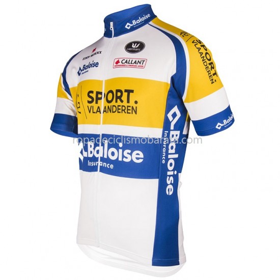 Maillot Manga Corta 2018 Sport Vlaanderen-Baloise M001