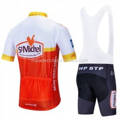 Maillot y Culotte con Tirantes 2020 St. Michel–Auber93 M001