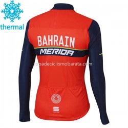 Invierno Maillot 2017 Bahrain Merida M001