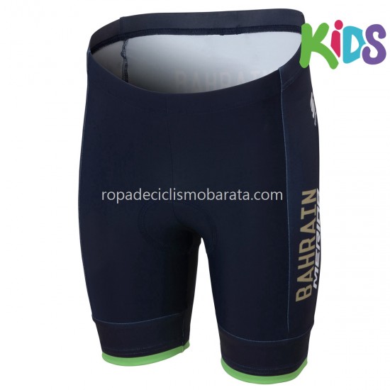 Culotte Corto 2018 Bahrain Merida Niños M001