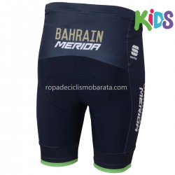 Culotte Corto 2018 Bahrain Merida Niños M001
