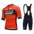 Maillot y Culotte con Tirantes 2018 Bahrain Merida M001