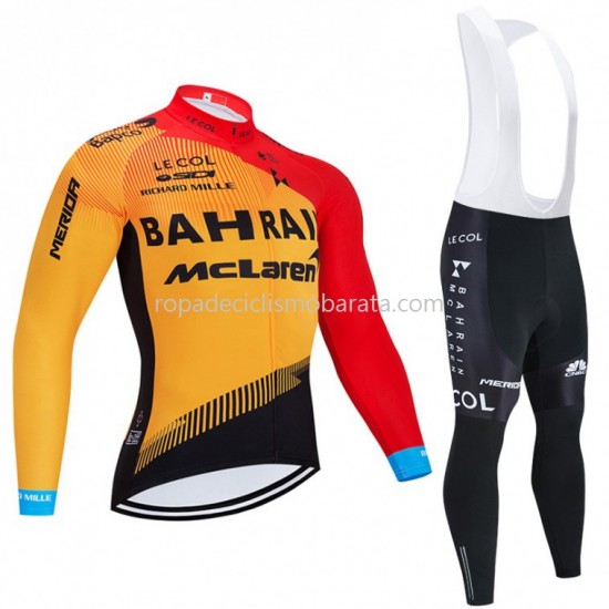 Maillot Manga Larga 2020 Team Bahrain McLaren M001