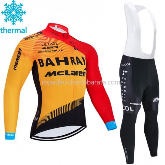 Invierno Maillot 2020 Team Bahrain McLaren M001