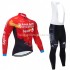 Maillot y Culotte Largos con Tirantes 2021 Team Bahrain Victorious M001