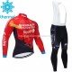 Invierno Maillot y Culotte Largos con Tirantes 2021 Team Bahrain Victorious M001