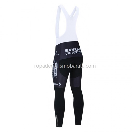 Culottes Largos con Tirantes 2021 Team Bahrain Victorious M001