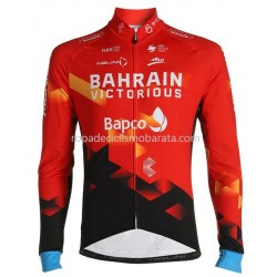 Maillot Manga Larga 2021 Team Bahrain Victorious M001