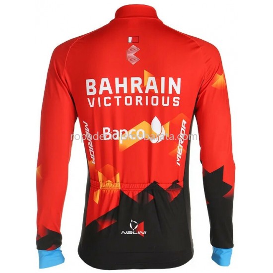 Maillot Manga Larga 2021 Team Bahrain Victorious M001