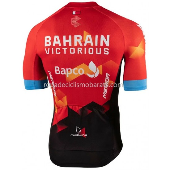 Maillot Manga Corta 2021 Team Bahrain Victorious M001