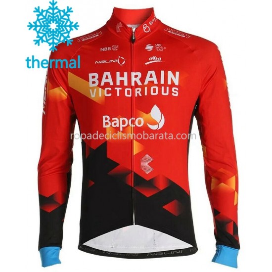 Invierno Maillot 2021 Team Bahrain Victorious M001