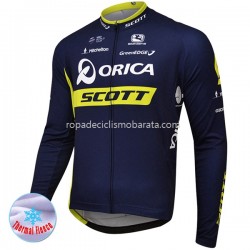 Invierno Maillot 2017 Orica-Scott M001