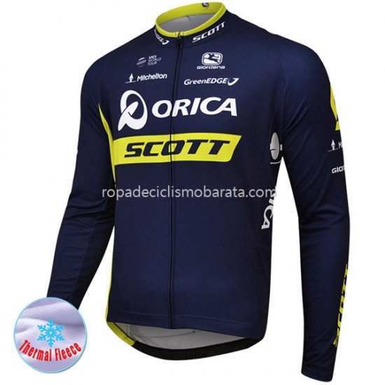 Invierno Maillot 2017 Orica-Scott M001