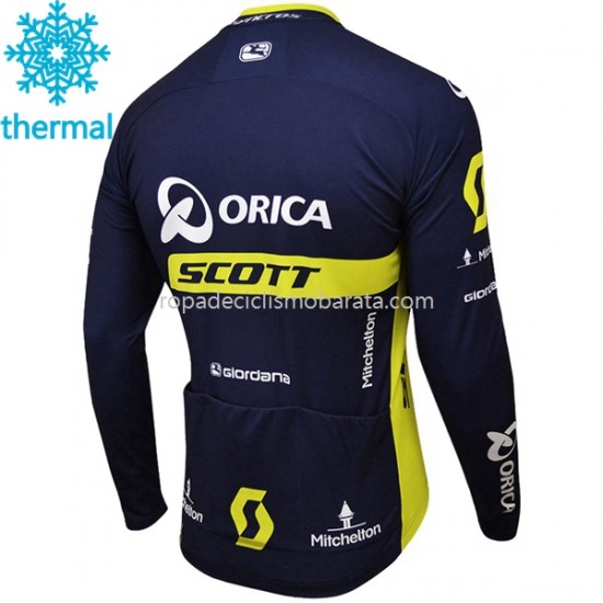 Invierno Maillot 2017 Orica-Scott M001