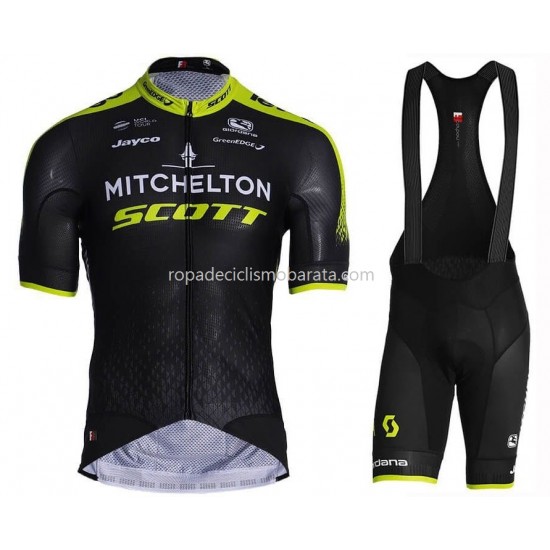 Maillot y Culotte con Tirantes 2019 Mitchelton-Scott M001