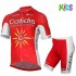 Maillot y Culotte Corto 2017 Cofidis Pro Team Niños M001