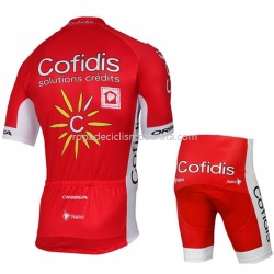 Maillot y Culotte Corto 2017 Cofidis Pro Team Niños M001