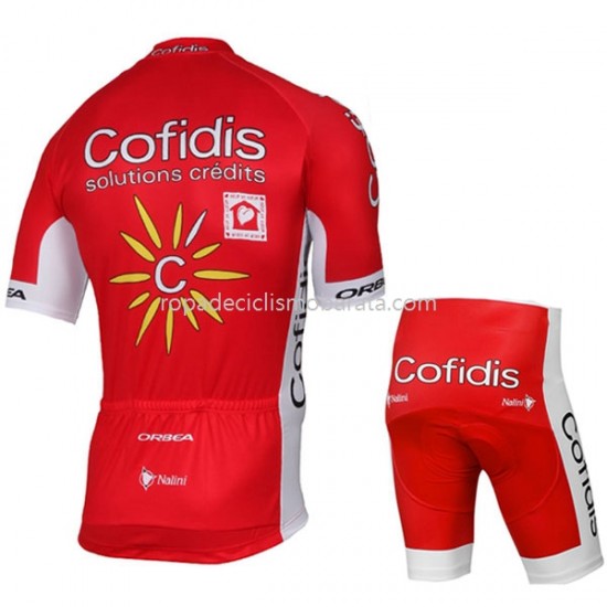 Maillot y Culotte Corto 2017 Cofidis Pro Team Niños M001