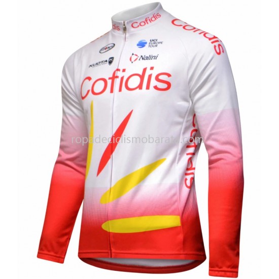 Maillot Manga Larga 2019 Cofidis Pro Team M001
